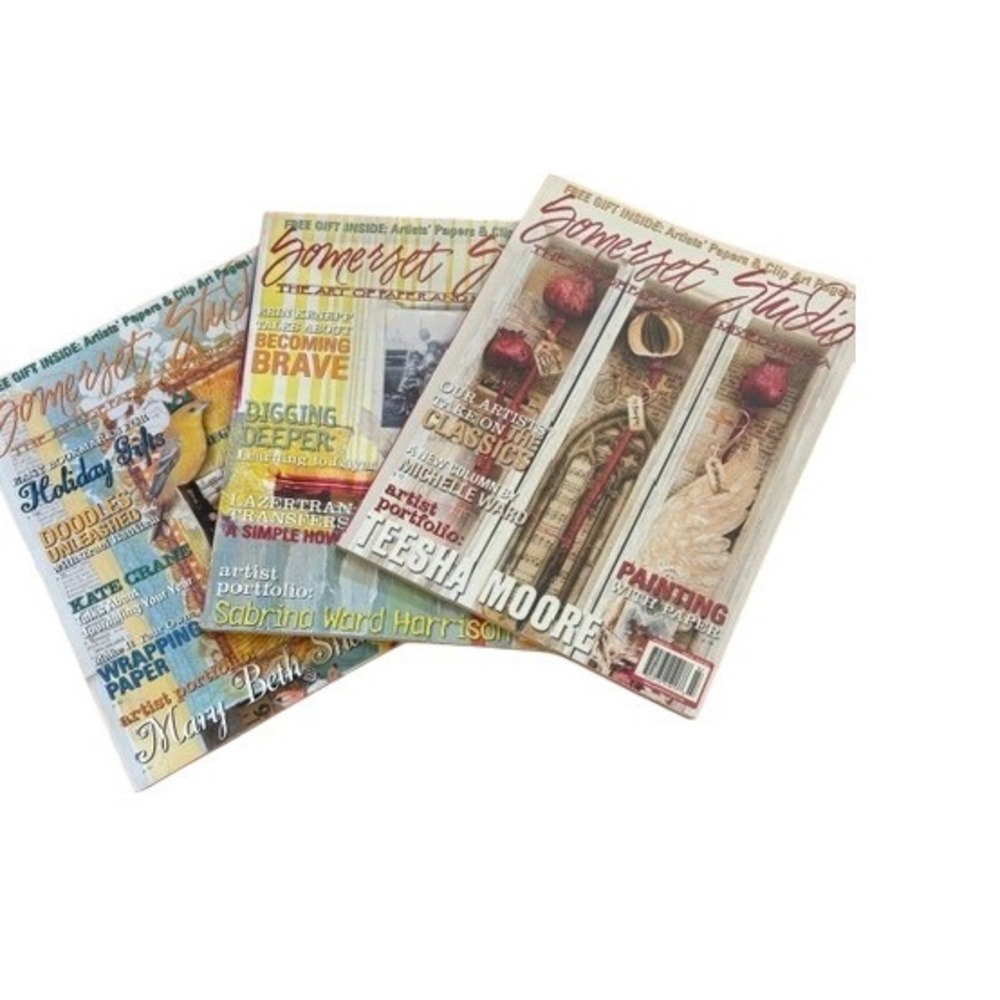Somerset Studio Magazine Lot 3 Issues 2011 Teesha Moore Sabrina Ward Harrison
